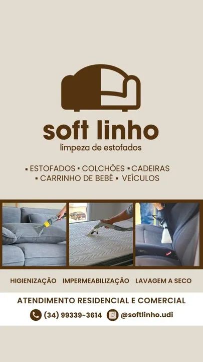 Limpeza de Estofados Profissional - Soft Linho