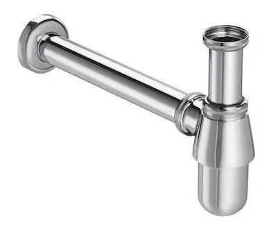 kit 20 Sifões  Pia Lavatório Banheiro Metal Com Copo 7/8 X 1.1/2'' Cor Cromado