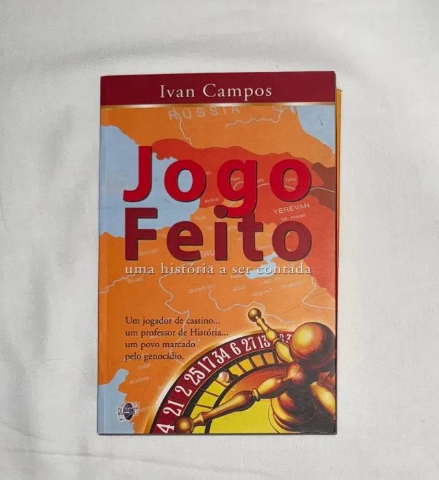 Livro: Jogo Feito Uma Historia A Ser Contada - Ivan Campos