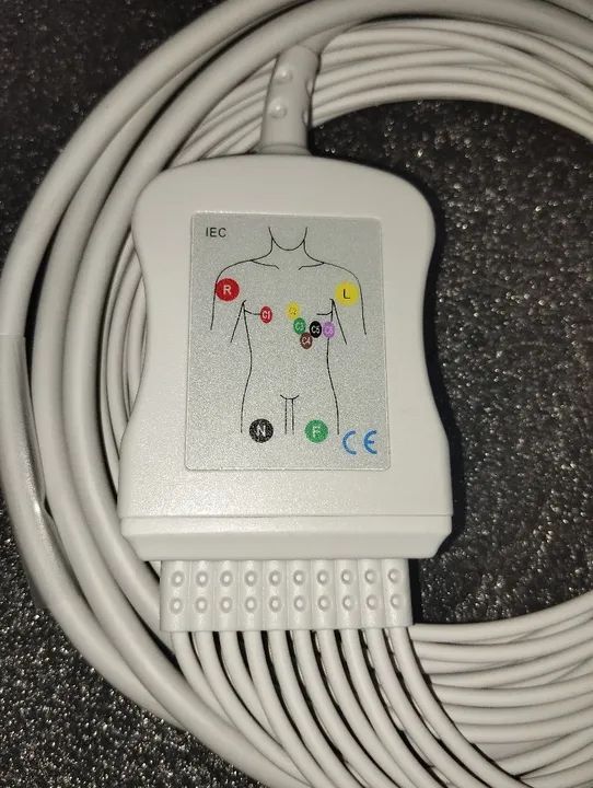 Cabo Pacientes para ECG 10 vias