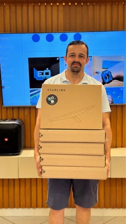 Starlink mini nova pronta para ser ativada no nome do usuário pronta entrega 
