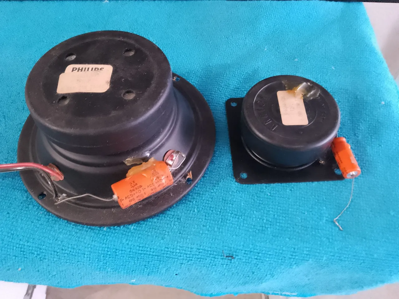 Auto falantes para reparo
