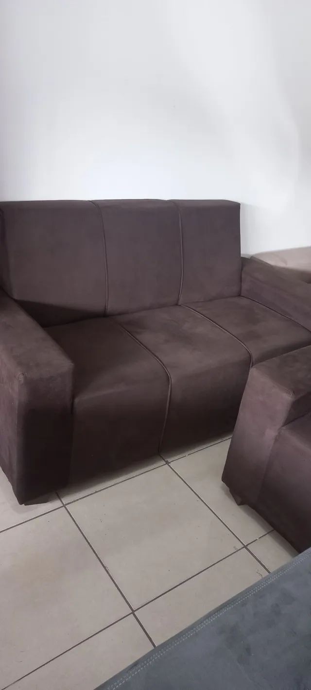 CONJUNTO SOFÁ DE 3 E 2 LUGARES - Foto 2