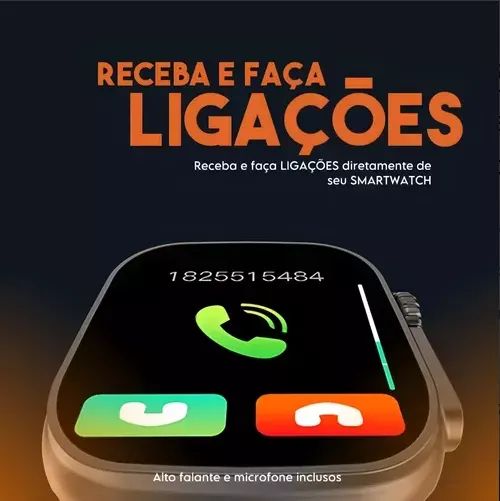 Smart Watch S8 Ultra, Multifunções Esportivas E De Saúde. - Foto 2