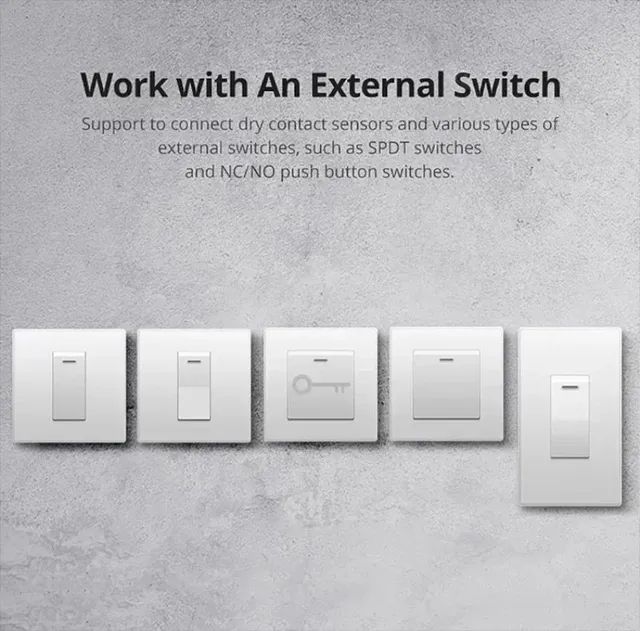 Unidade Sonoff Mini R2 Wifi, Tomada, Lâmpada, Interruptor, Compatível com Alexa  - Foto 3