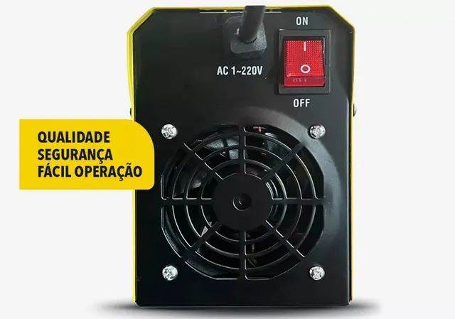 Máquina Solda Inversora Mma 120A com Display The Black Tools 50-60hz 220v  - Produto Origi - Foto 4