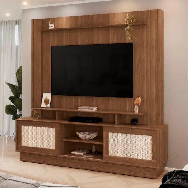 Home Estante Atlas Para TV Até 55'' Polegadas! Frete e Montagem Grátis.      - Foto 2