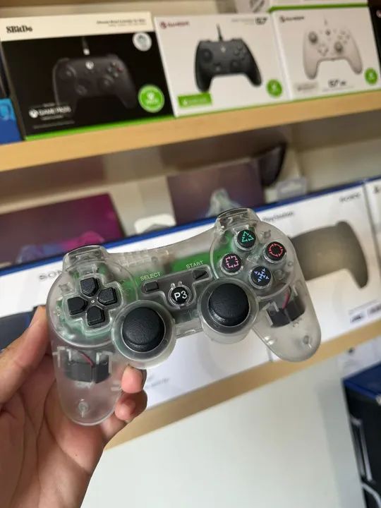 Controle PS3 Incolor bluetooth  - Foto 3