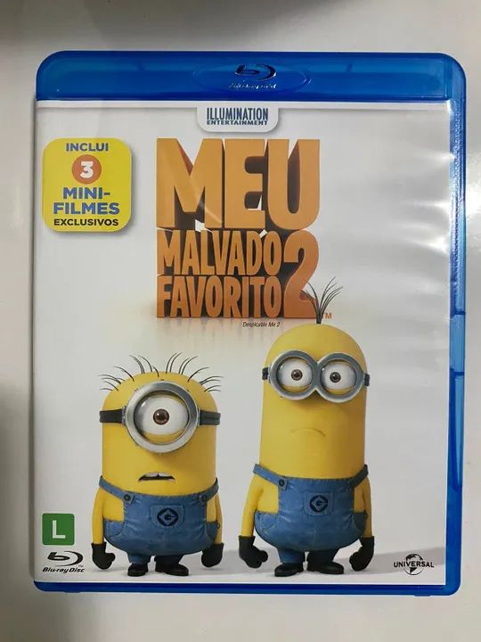 Blu ray Original - Meu Malvado Favorito 2