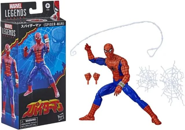 Boneco Figura Homem Aranha Legends Japanese Spider Man F3459