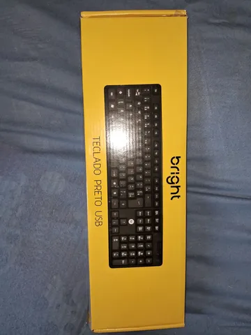 Teclado USB bright PC e NOTEBOOK