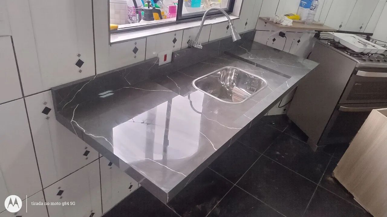 Pia escupida em porcelanato  - Foto 2