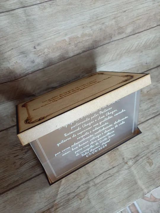 Placa de Homenagem personalizada - Foto 3