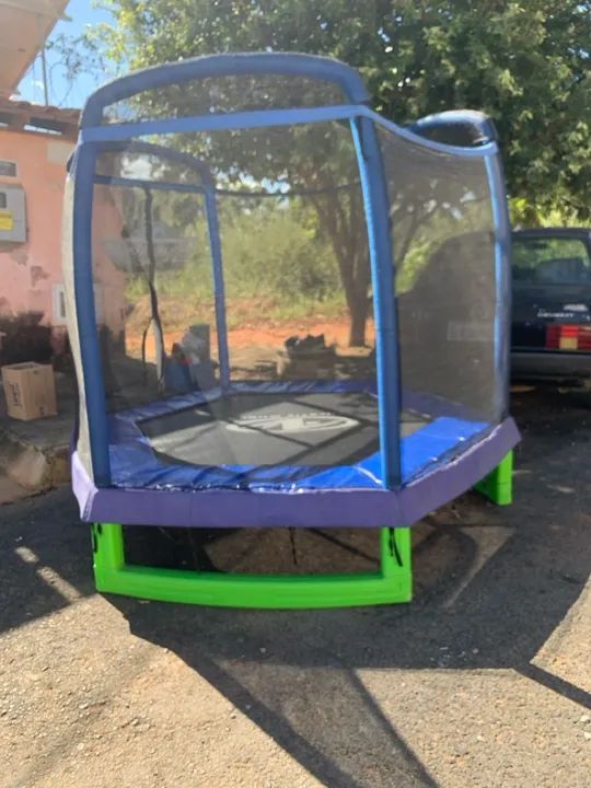 Trampolim pula pula cama elástica  - Foto 3