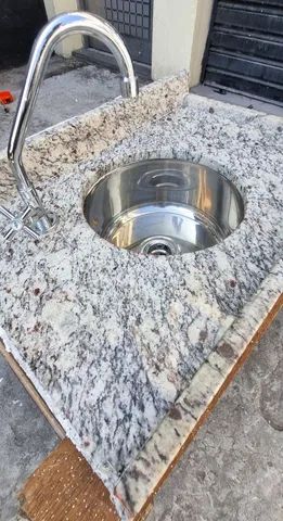 Pia banheiro cuba redonda lavabo - Foto 4