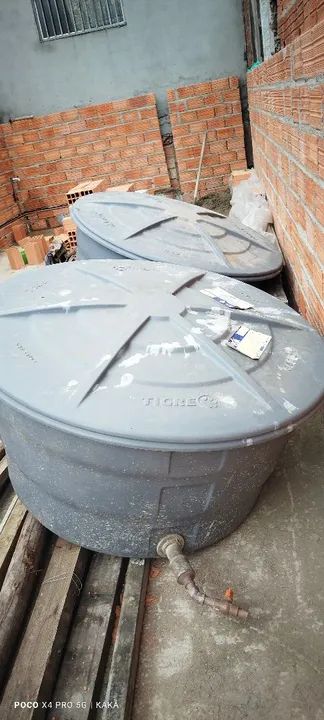 Caixa D'àgua 500 Litros - Tigre Cinza - Foto 2