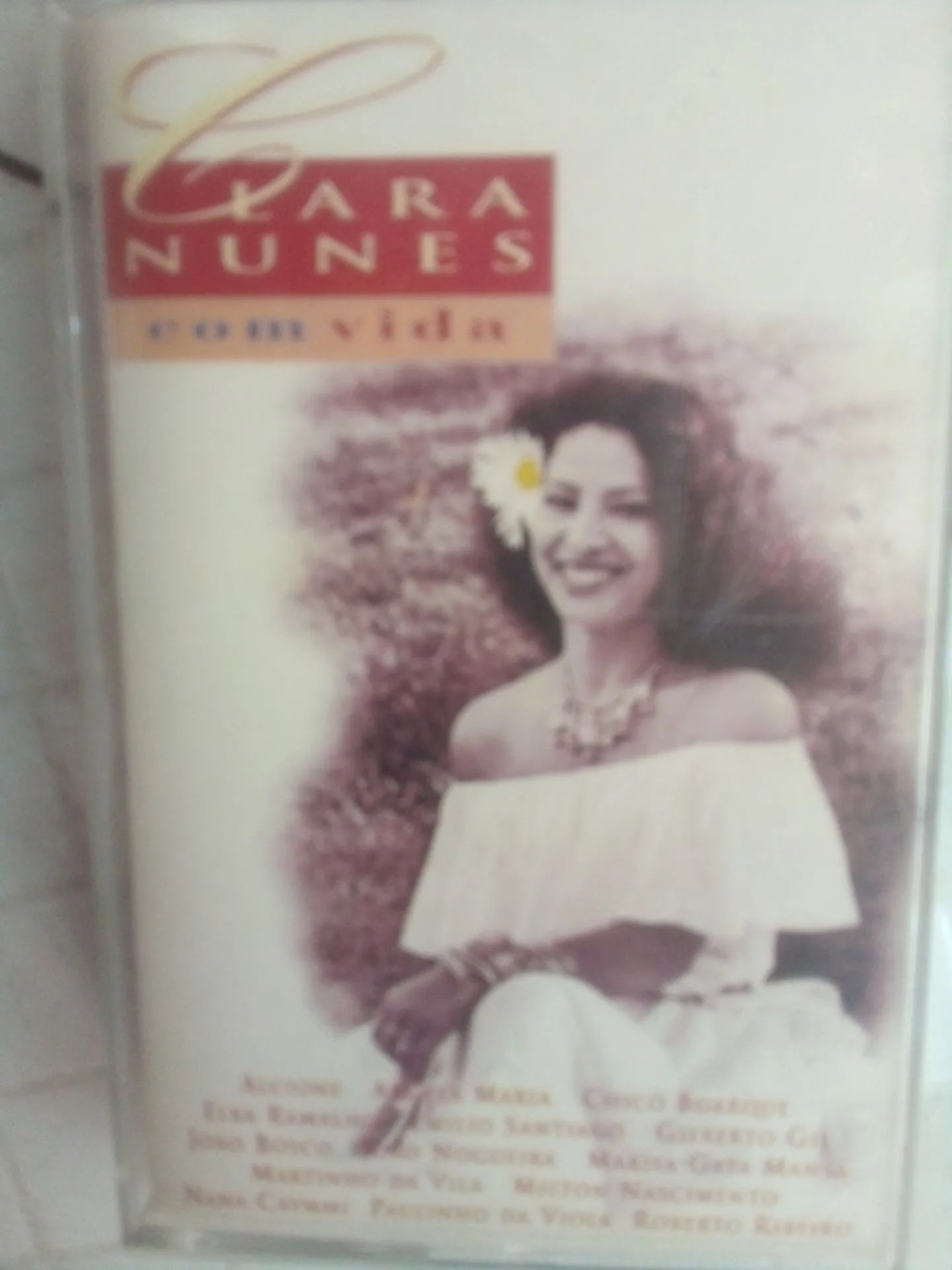 Fita K7 clara Nunes com vida 64750970265474120