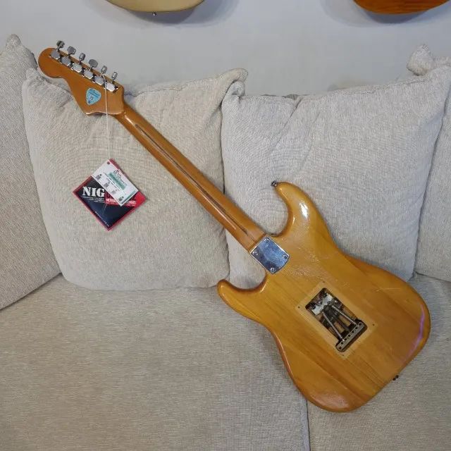 Guitarra Giannini Stratosonic AE08 Raridade (Musicalvo) - Foto 4