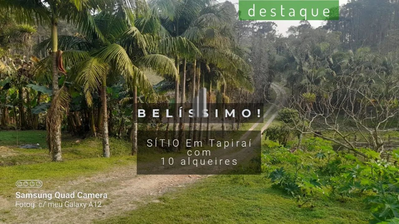 SÍTIO EM TAPIRAÍ BAIRRO FAZENDA VELHA TAPIRAÍSP. VENDA - Foto 2