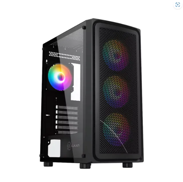 Gabinete Gamer Joturn - 4x Fans ARGB - Kalkan - NOVO