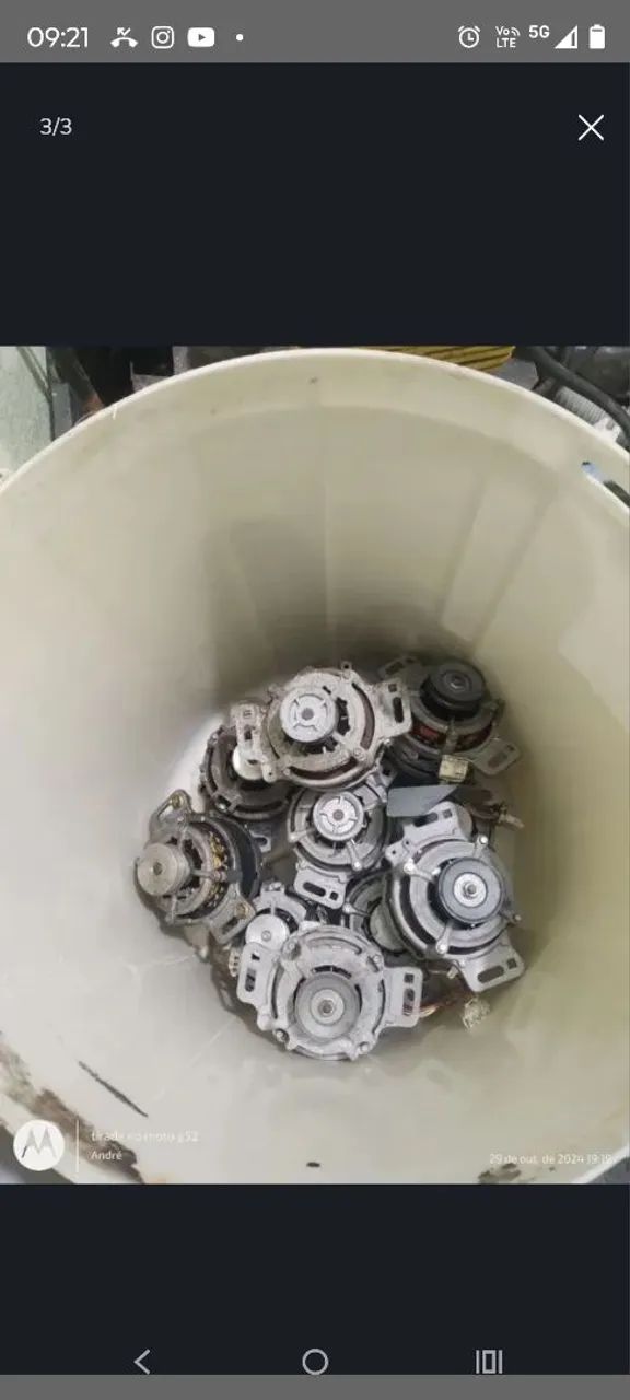 Motores de máquinas de lavar roupas diversos modelos Brastemp e Consul e Electrolux  - Foto 4
