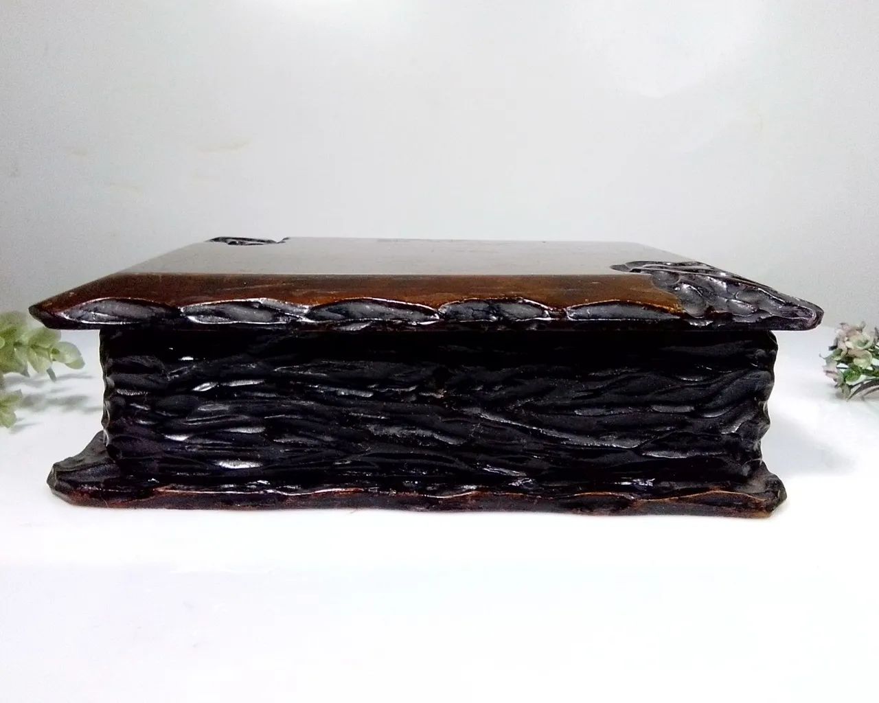 Para Restauração: Porta-joias anos 50 em Jacarandá  - Foto 2