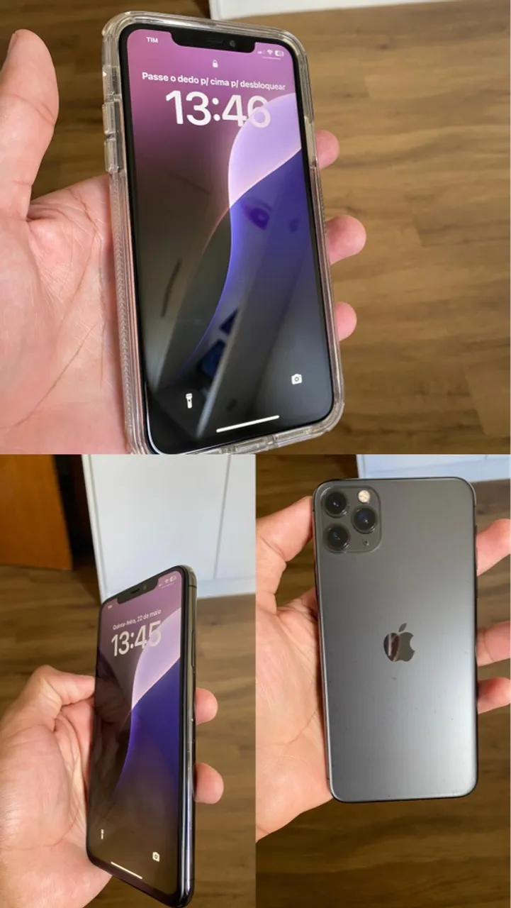 iPhone 11 Pro Max, 64Gb ótimo estado bateria 75%