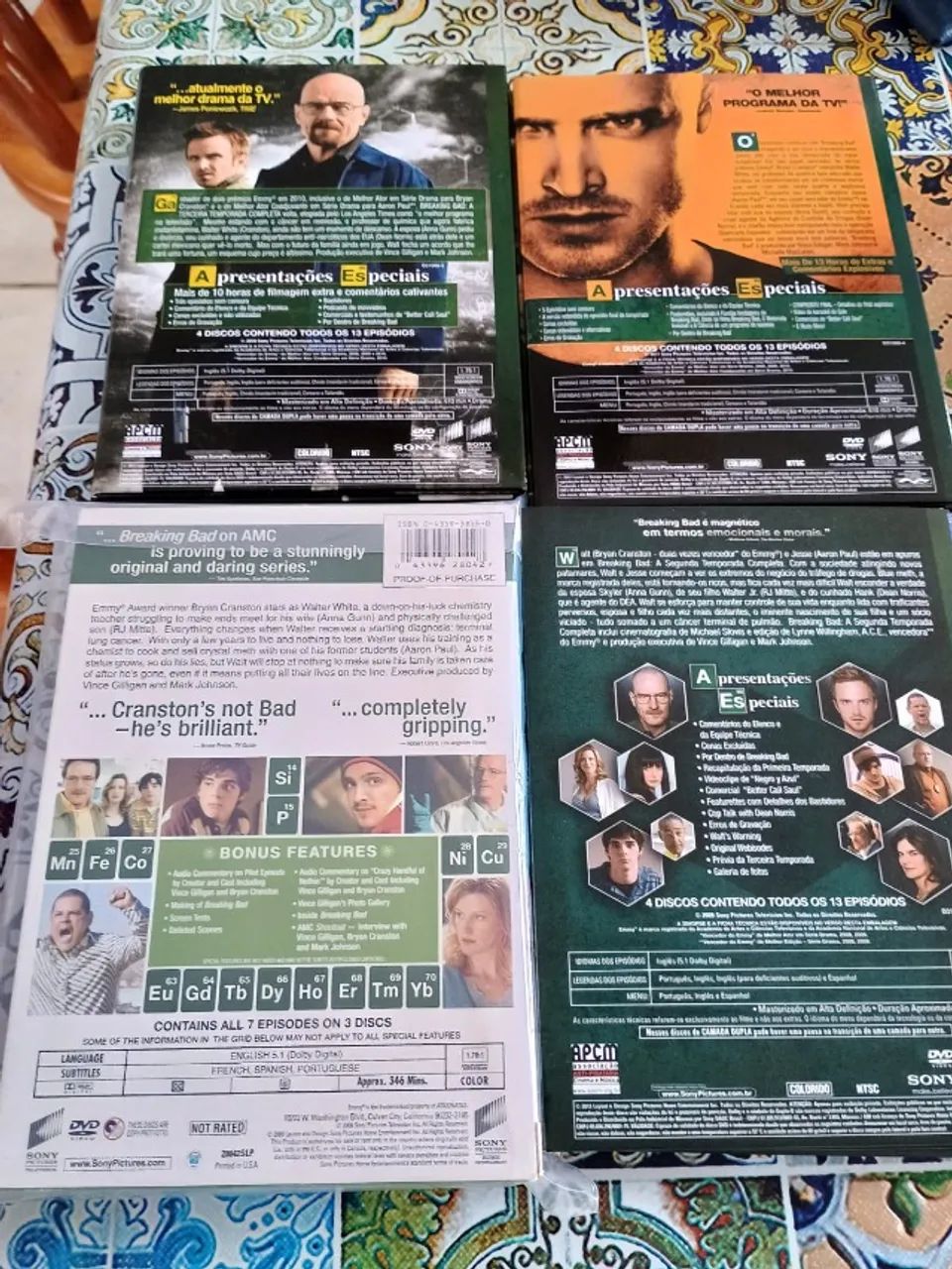 Breaking Bad - 1ª 4 Temporada Completa (DVD) original - Foto 2