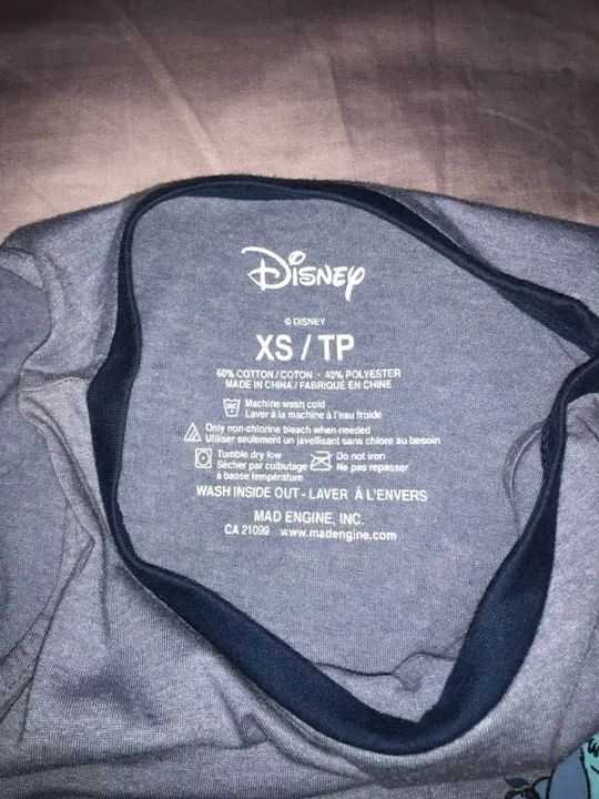 Camiseta Stitch Azul - Foto 5