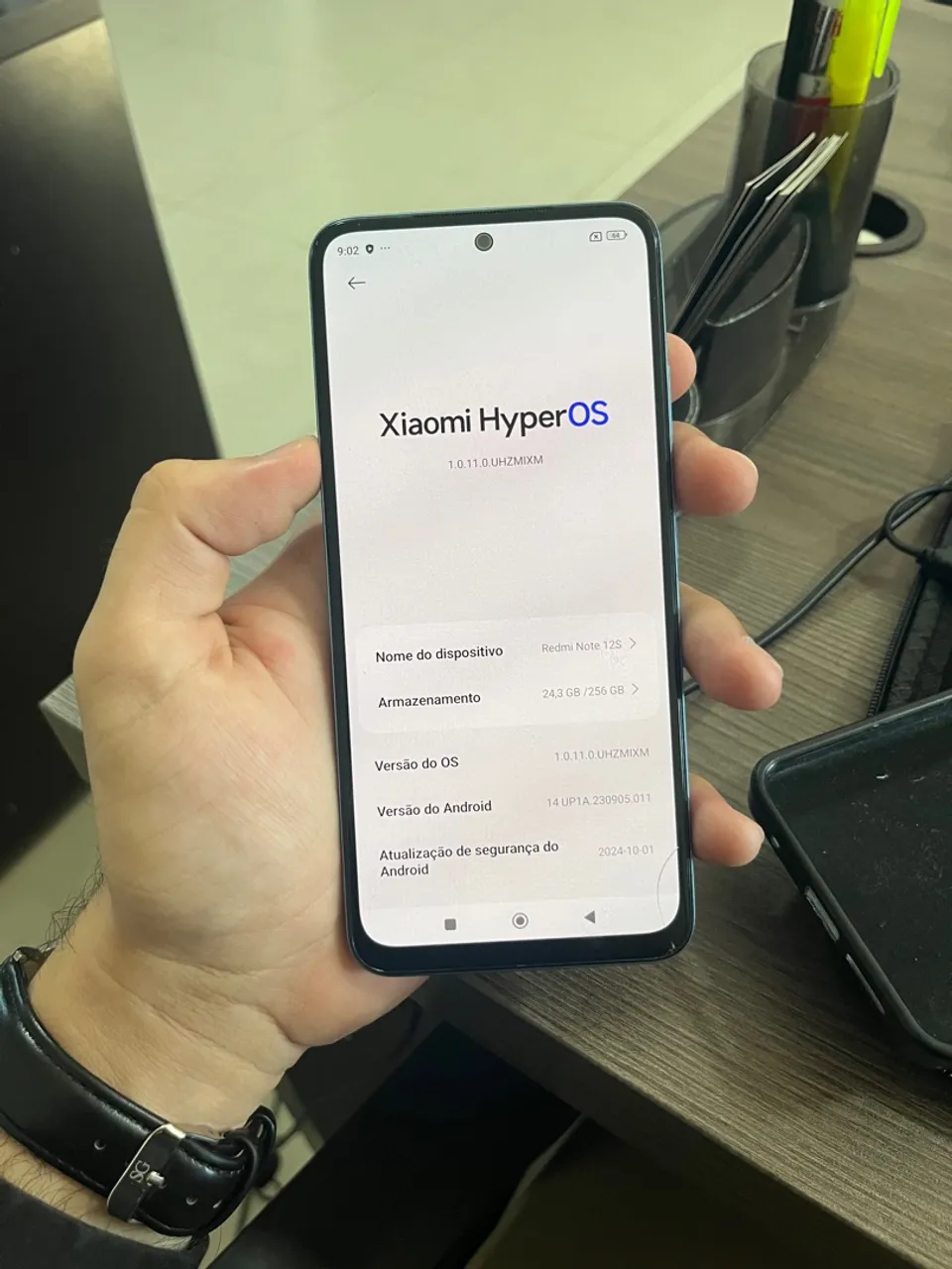 Xiaomi Redmi Note 12 Azul 256GB e 8GB de RAM