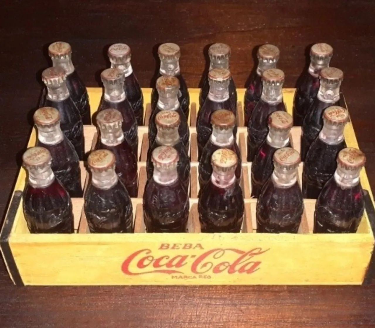 Mini engradado coca cola 1954 - Foto 4