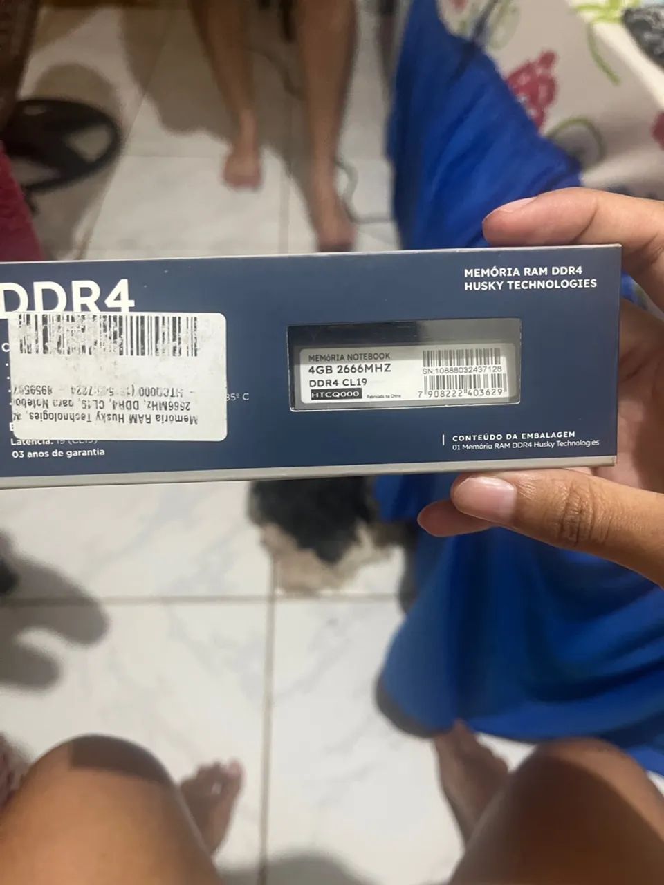 Memória RAM Husky DDR4 4GB 2666MHz Notebook - Foto 4