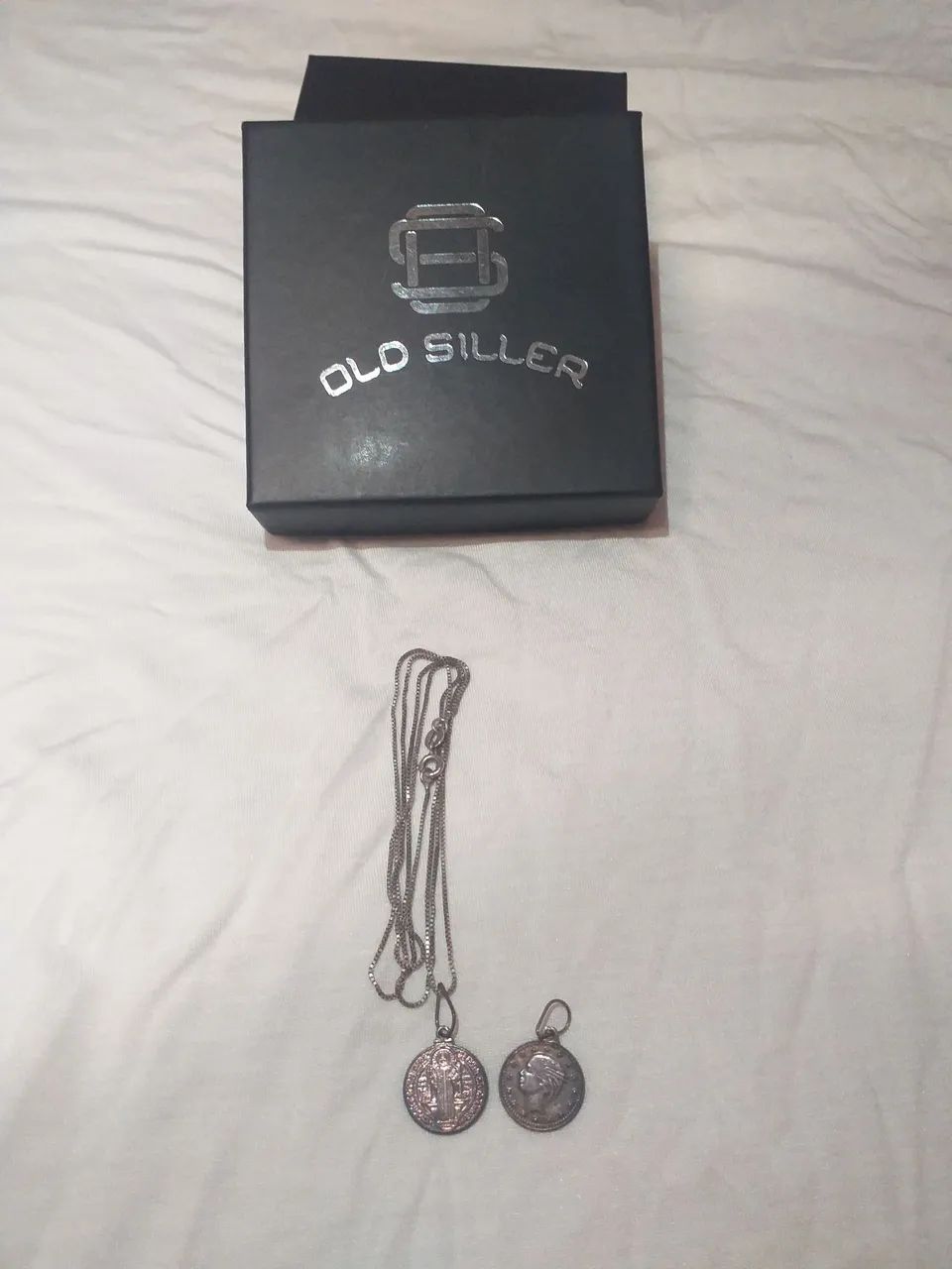 Colar de Prata 925 - Old Siller (pingente BRINDE) - Foto 2