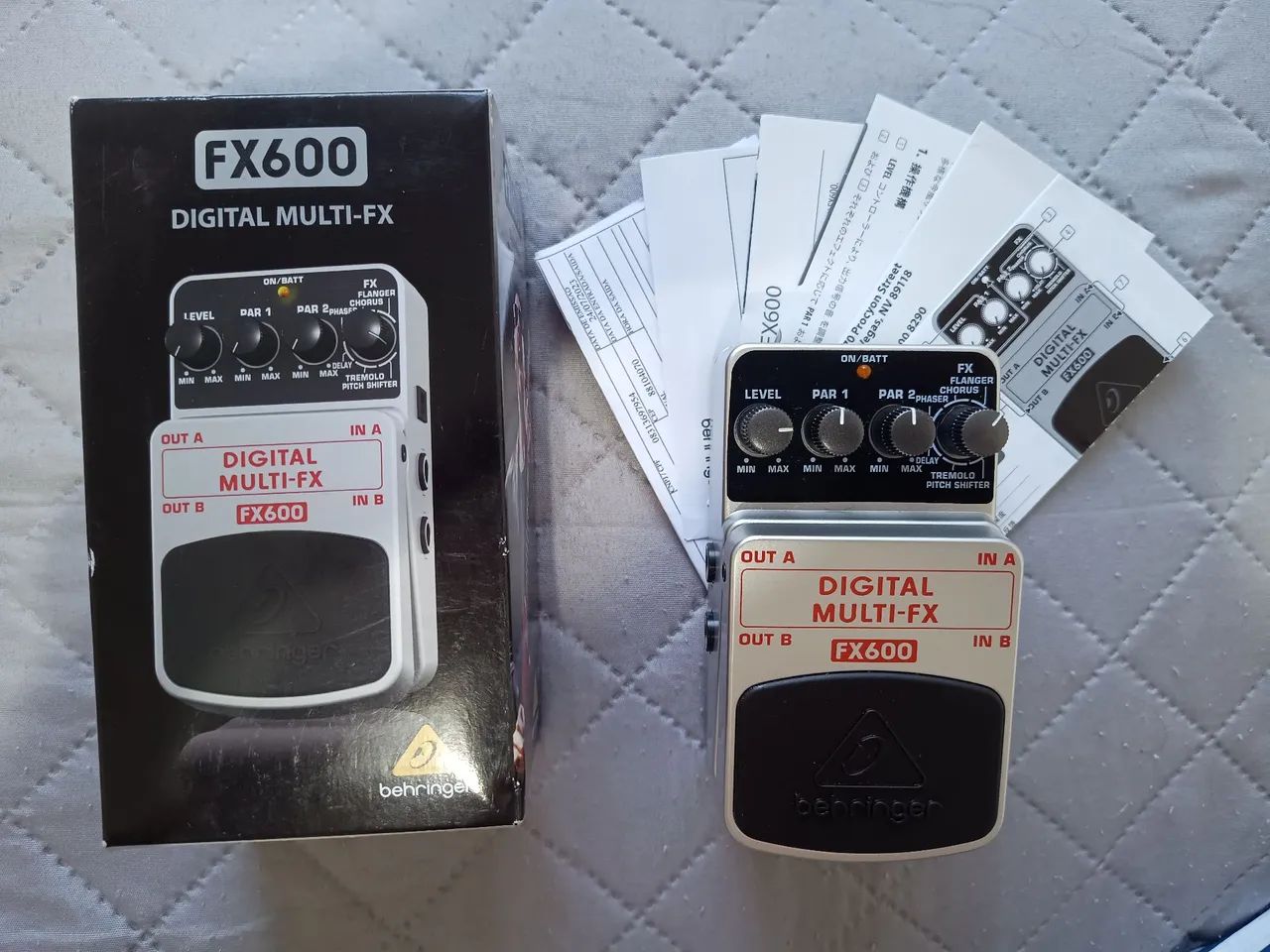 Pedal Behringer FX600 Multiefeitos - Foto 2