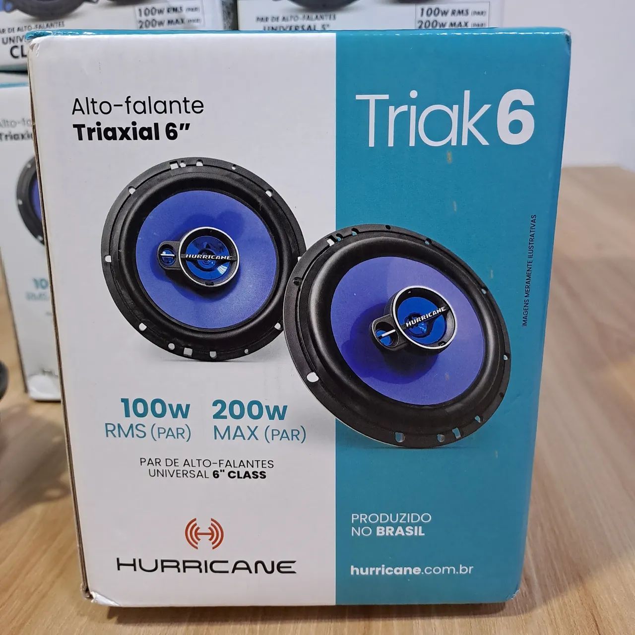 Par Alto falante Hurricane 5" ou 6" polegadas  - Foto 2