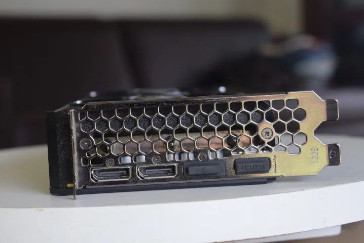 Placa De Vídeo Palit Nvidia Rtx 3060 Ti Dual Oc V1 8gb Rgb (Excelente estado) - Foto 3