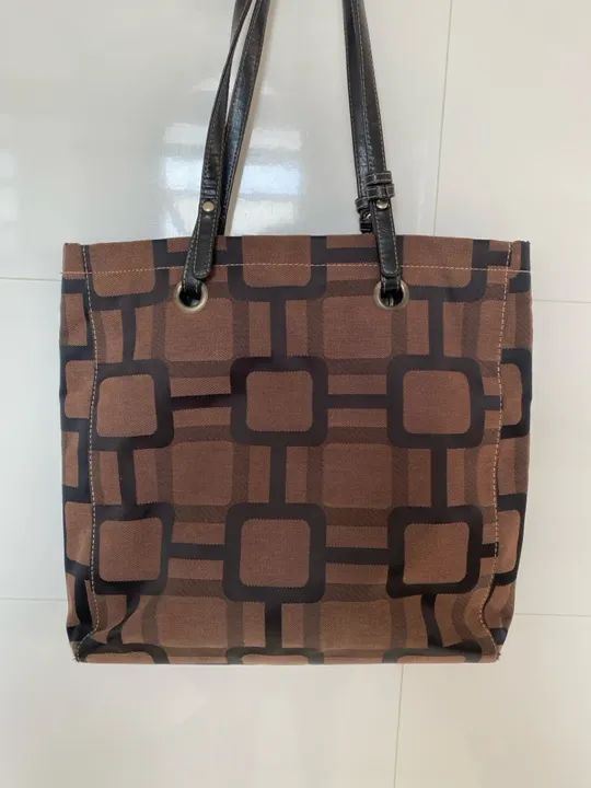 Bolsa nine west original marrom e preta  - Foto 2