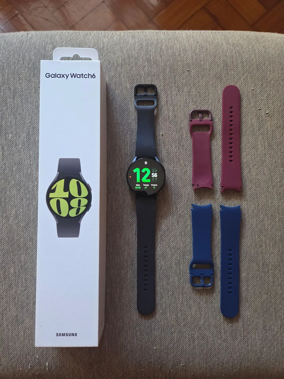 Galaxy Watch 6 - 44mm modelo SM-R940 Samsung smartwatch
