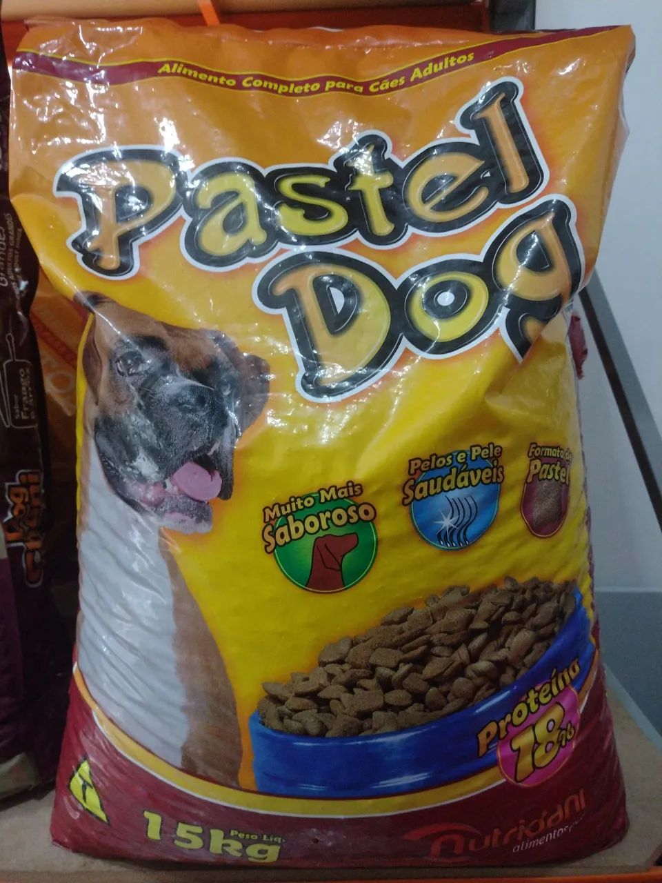 Ração Pastel Dog 15kg para Cães Adultos
