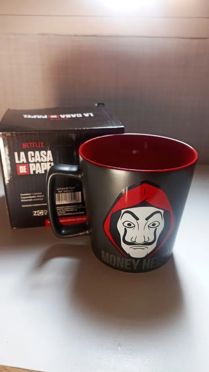 Caneca Buck La Casa de Papel - Netflix - (Nova) 