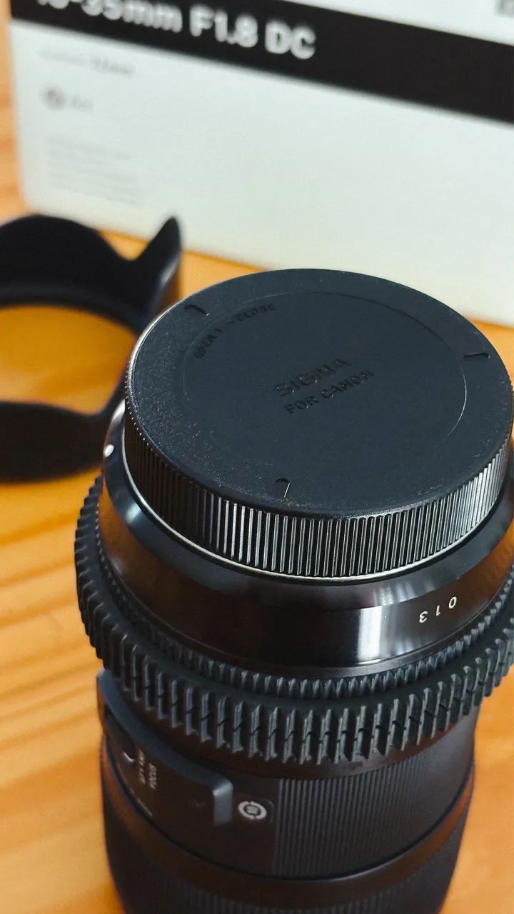 18-35 f1.8 sigma ARTシリーズ Canon efマウント Lente SIGMA 18-35mm f/1.8 DC HSM ART para CANON - Loja dos Marios