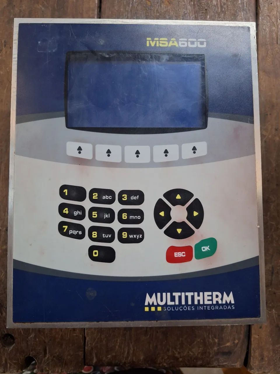 Controlador de processo para tinturaria e lavanderia Multtherm MSA600