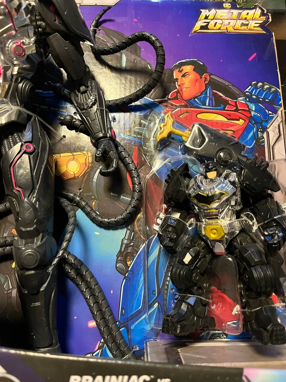 Dc Comics Boneco Brainiac Vs Batman - Sunny 4189 - Foto 3