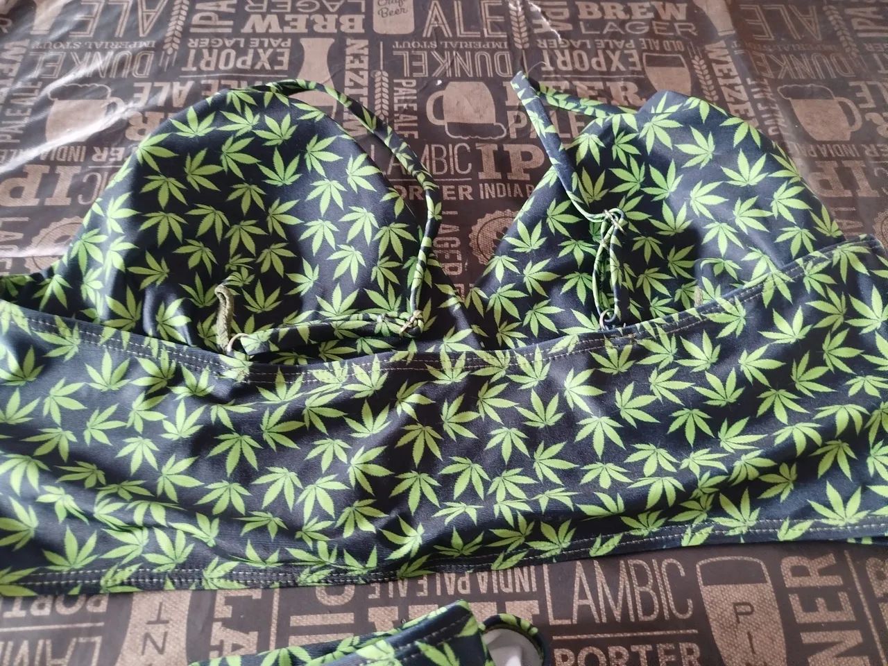 Biquíni Hot Pant Folhas - Foto 4