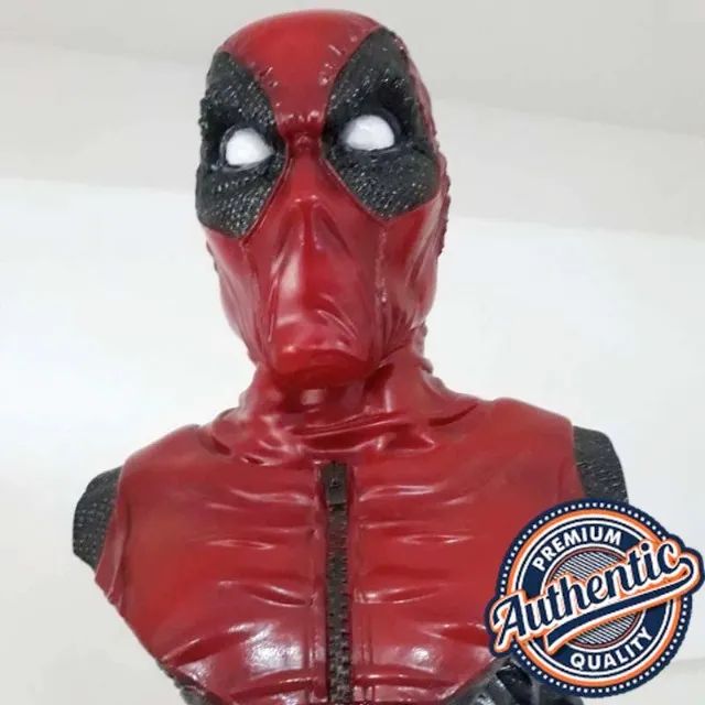 Estátua Deadpool - Busto - Foto 2