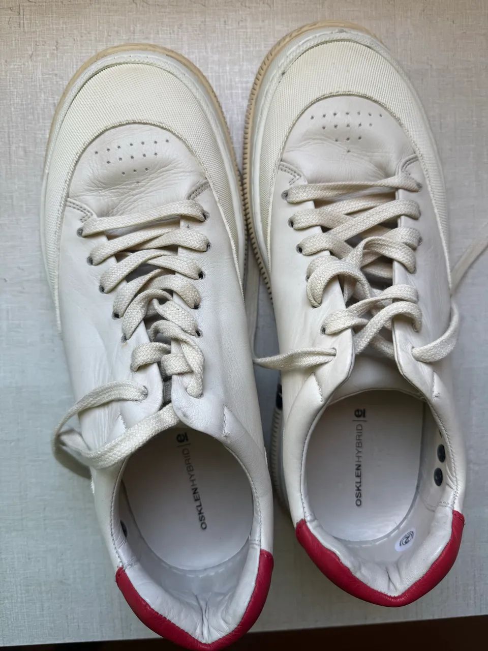 TÊNIS OSKLEN BRANCO TAMANHO 39/40