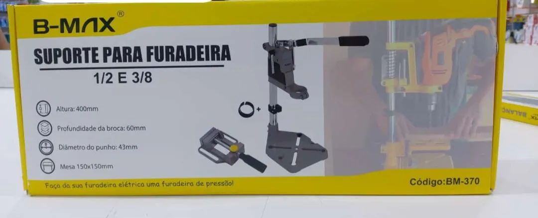 Suporte para Furadeira 1/2 e 3/8 - B-MAX