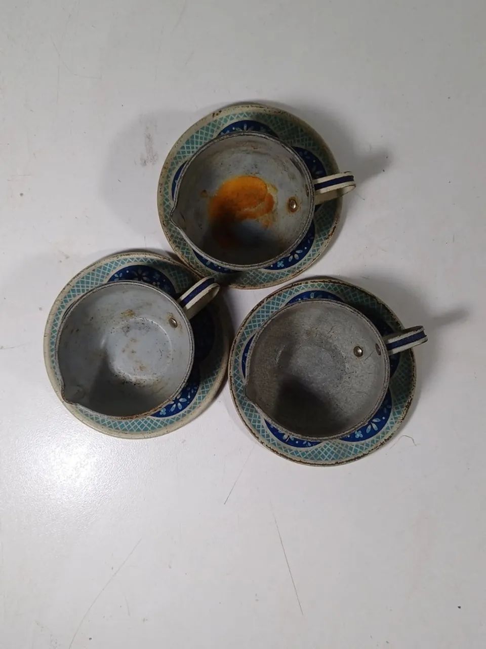Conjunto de Chá de Brinquedo em lata anos 60  - Foto 2