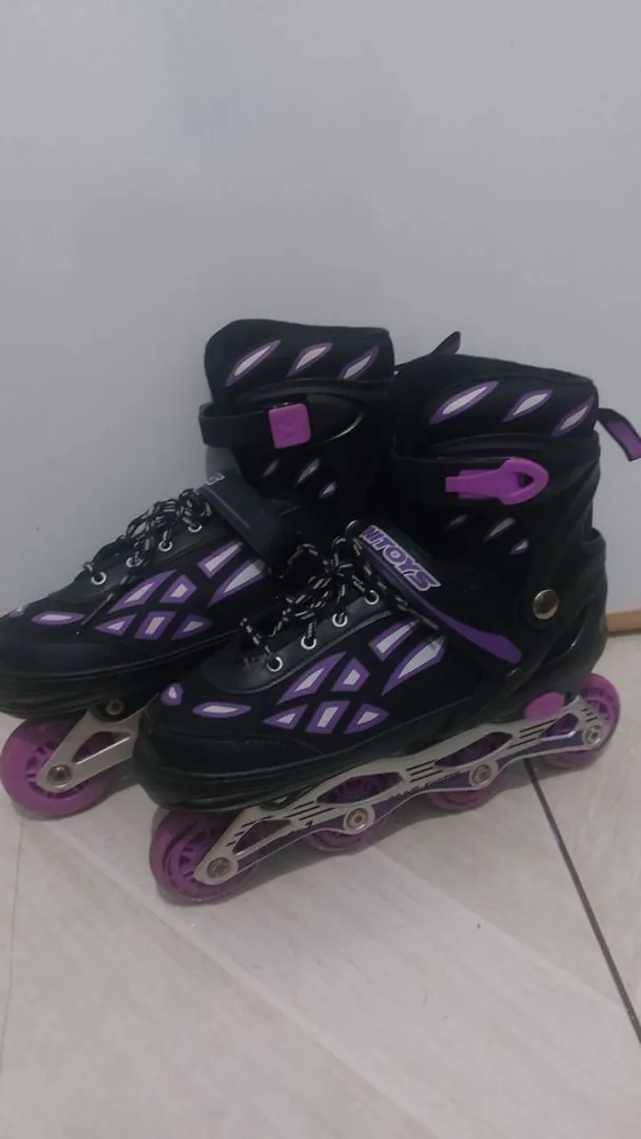 Patins Inline Ajustáveis - Ótimo Estado!