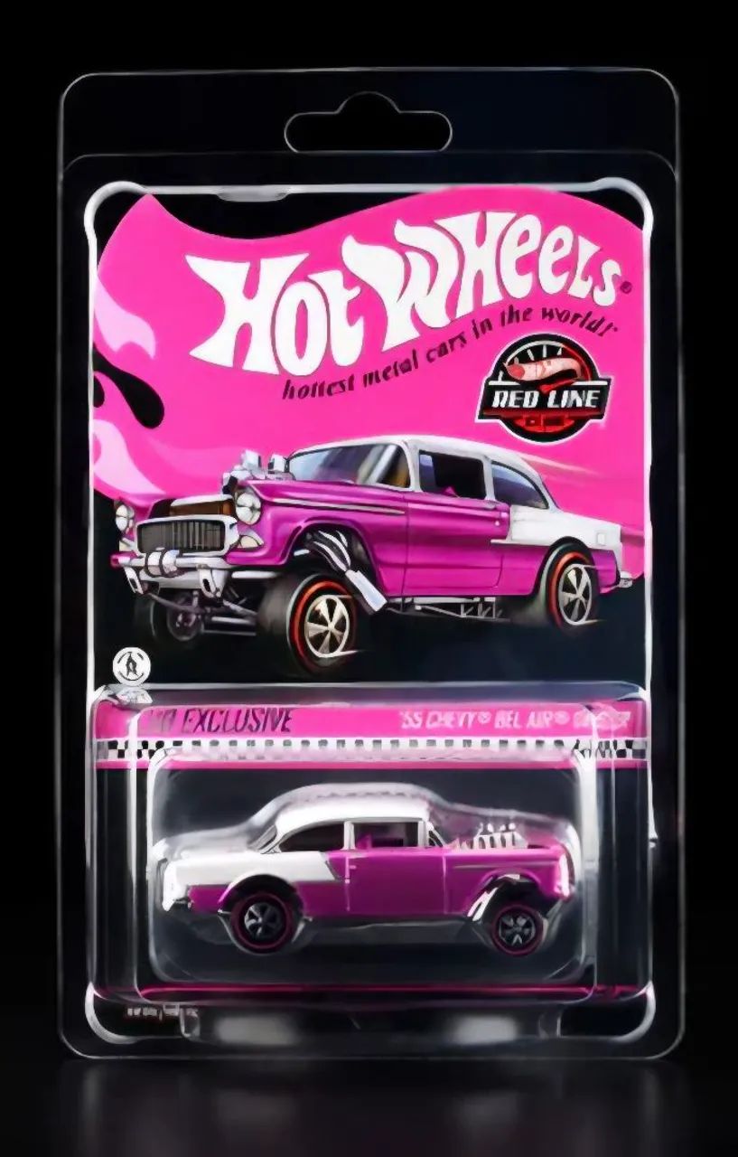 Hot Wheels RLC Chevy 55 Bel Air Gasser - Hobbies e coleções